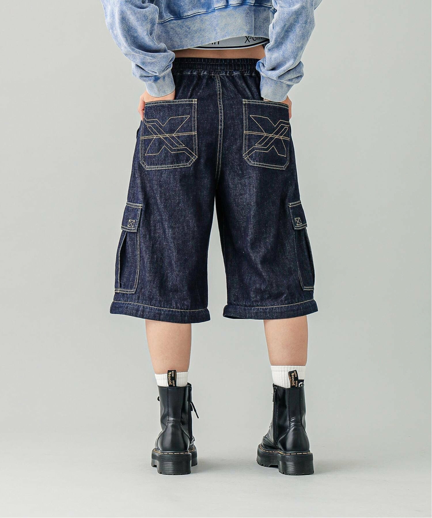 2WAY WIDE LEG CARGO PANTS パンツ X-girl